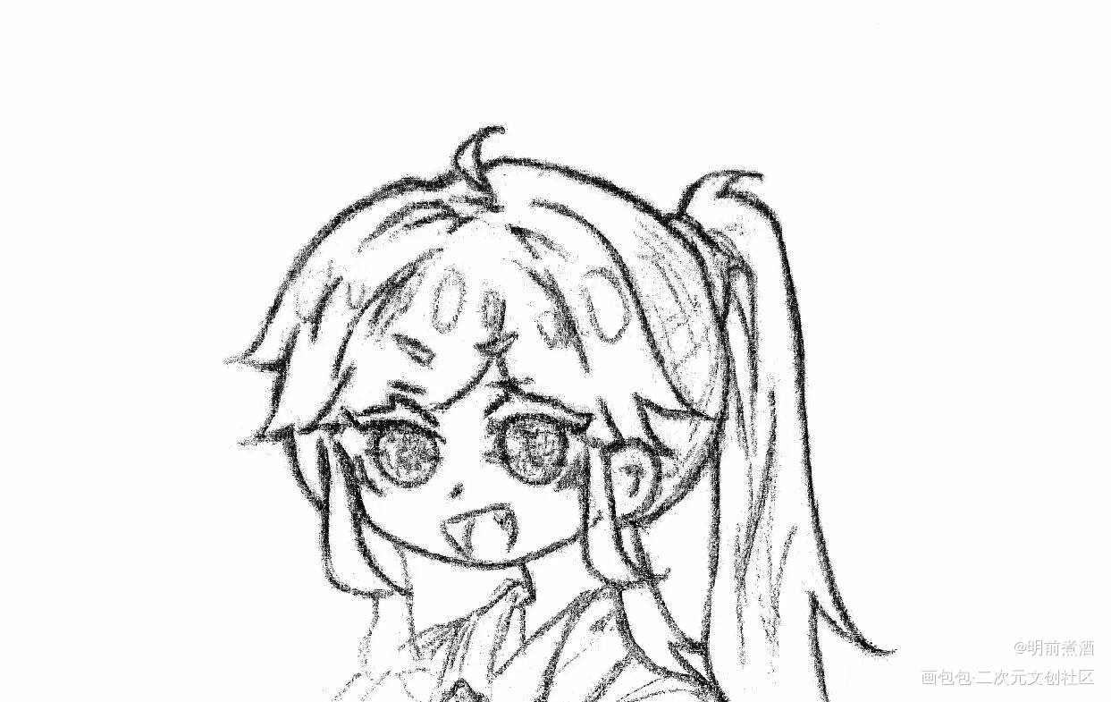 手绘小羡（进度条30%_魔道祖师魏无羡手绘Q版绘画作品