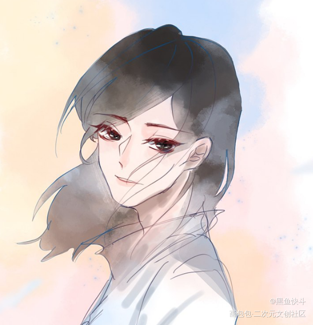 搬砖_我只喜欢你的人设夏习清平涂绘画作品