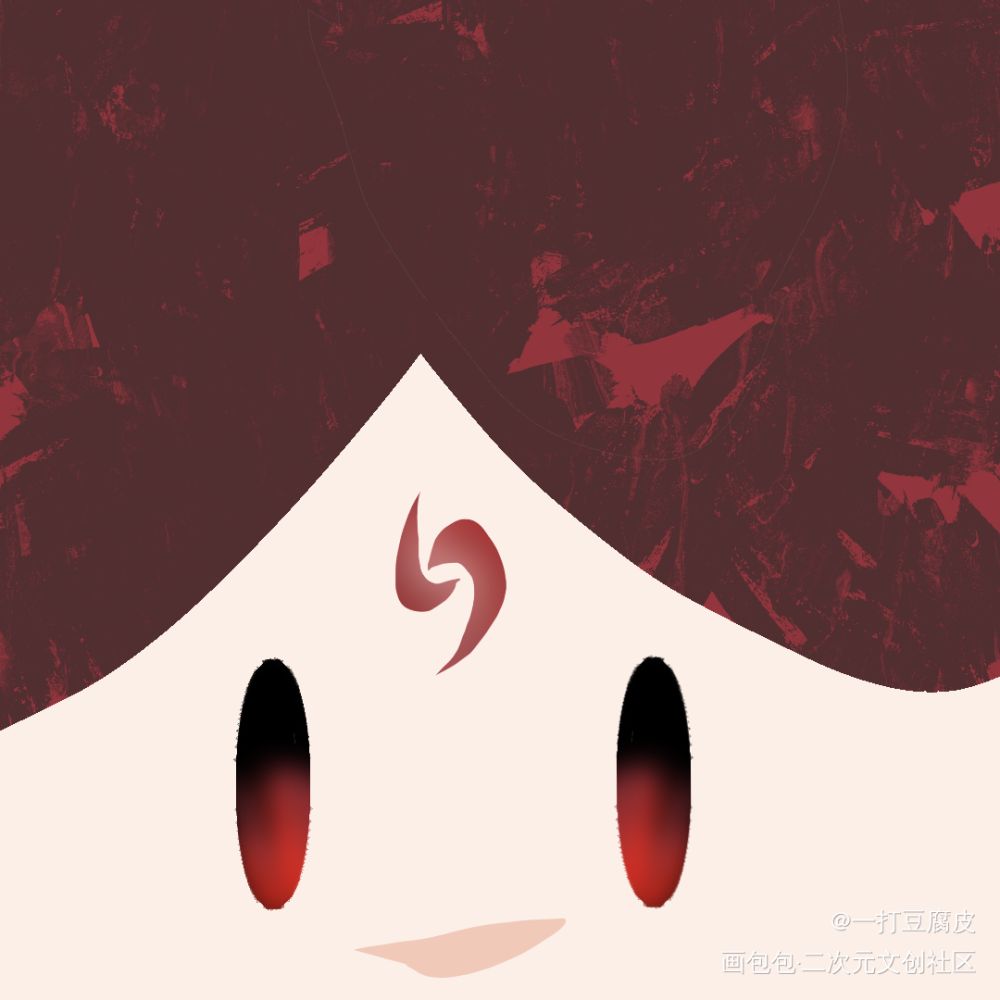 方豆系列_人渣反派自救系统冰秋Q版绘画作品