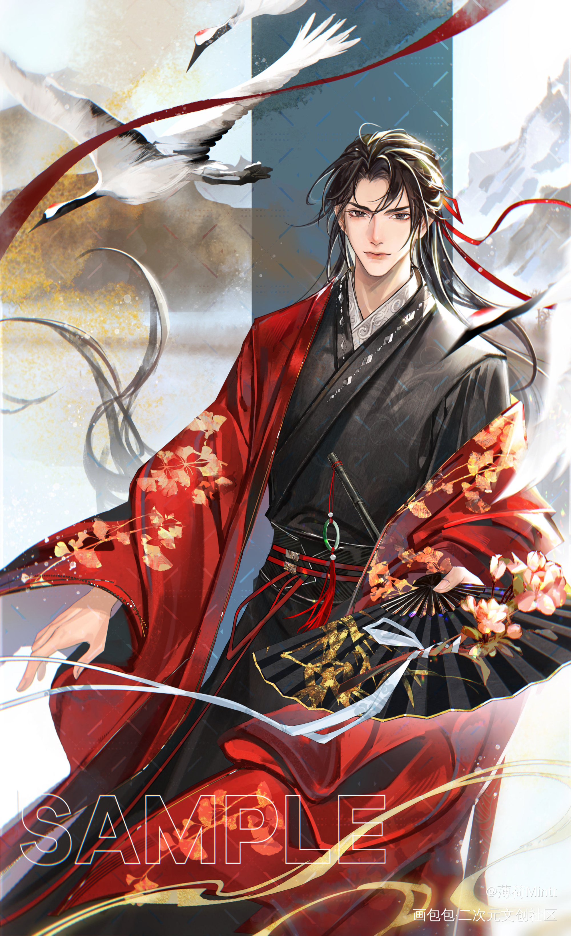 奇迹羡羡在线换衣_魔道祖师忘羡魏无羡绘画作品