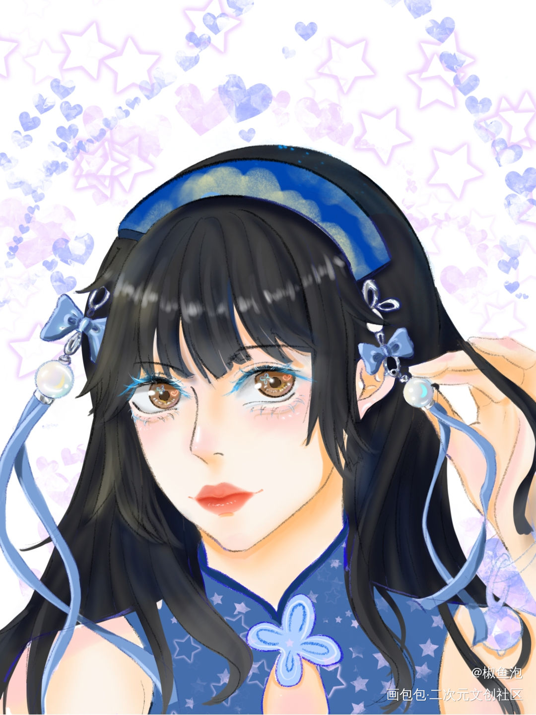 Procreate_厚涂平涂Q版原创绘画作品