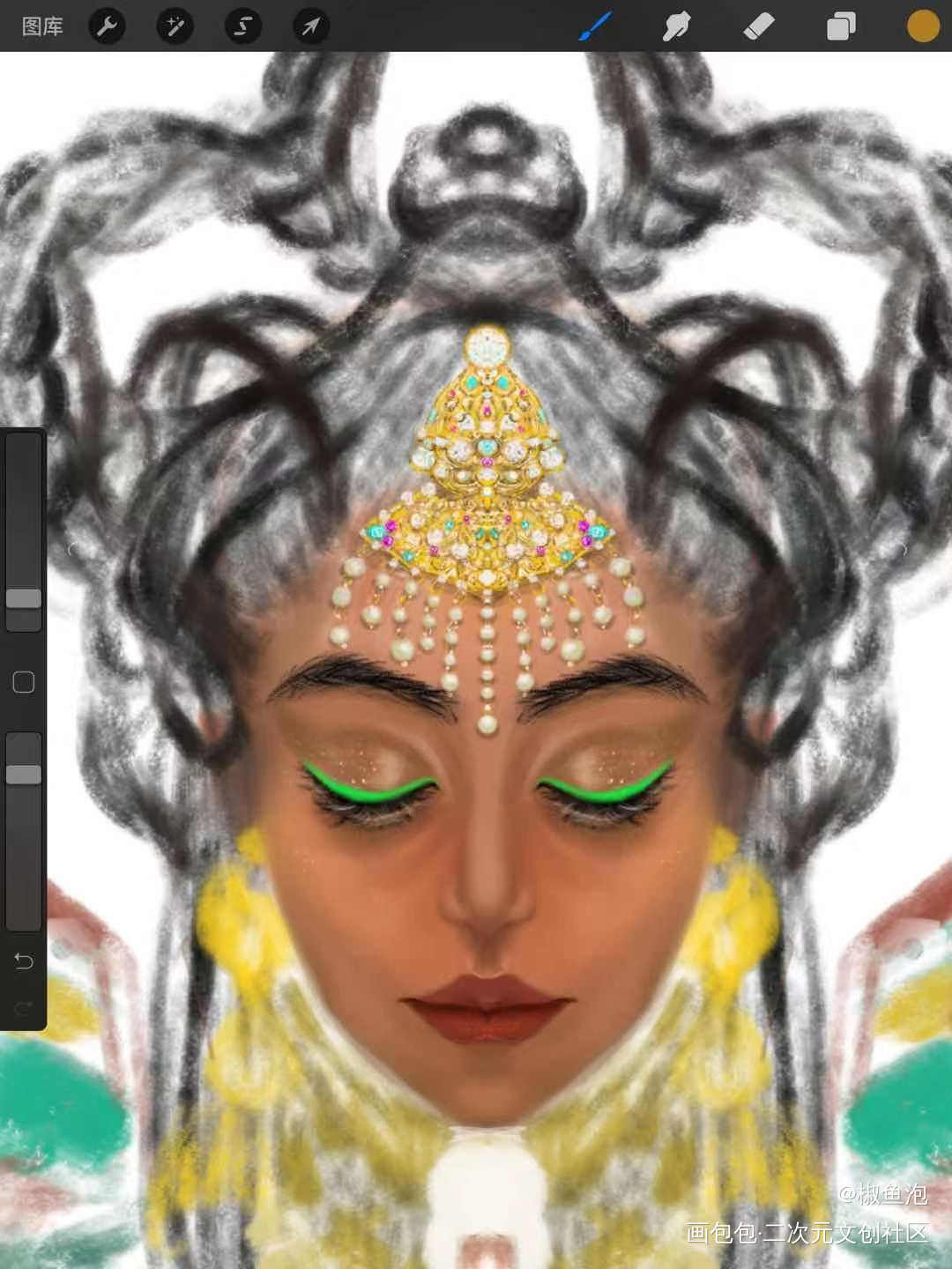 Procreate_厚涂平涂Q版原创绘画作品