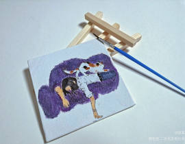 社畜嘟嘟(狗头)_绘画作品