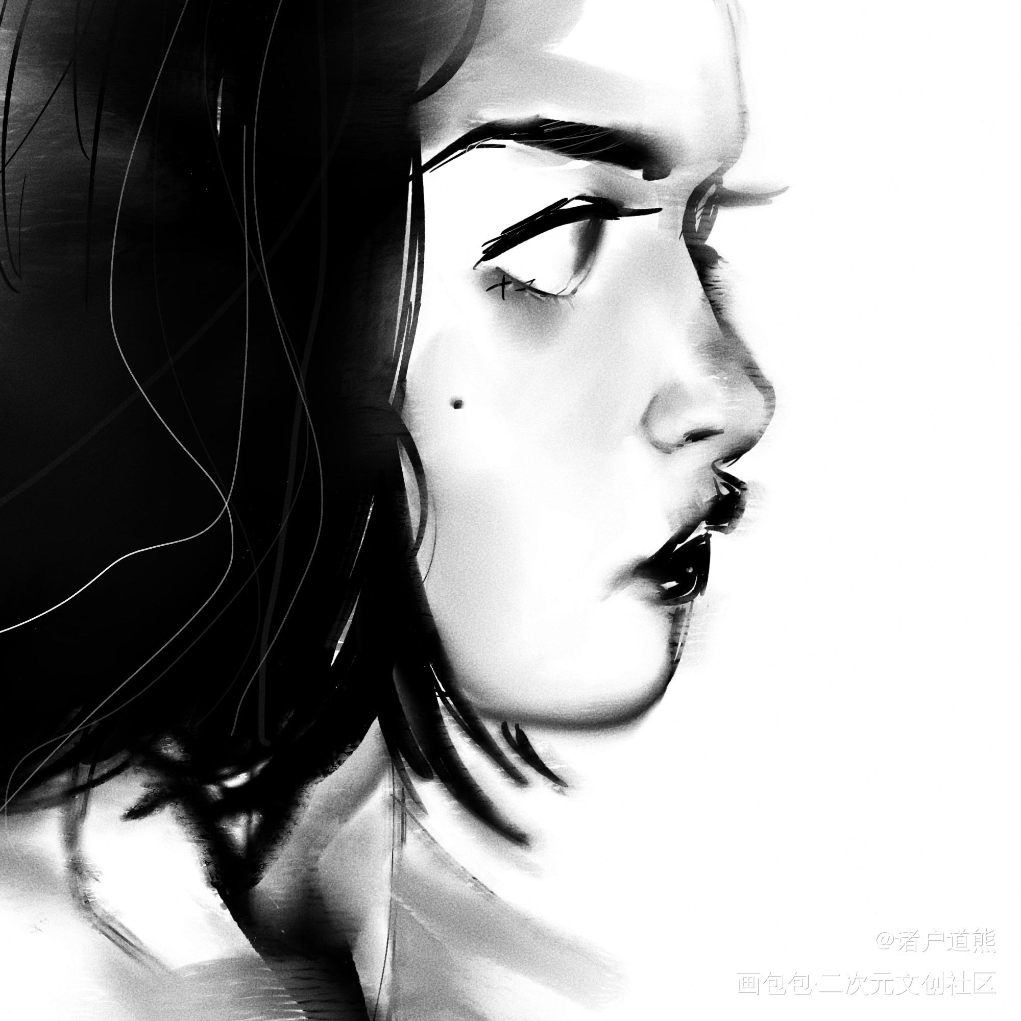 一些速写_速写摸鱼绘画作品