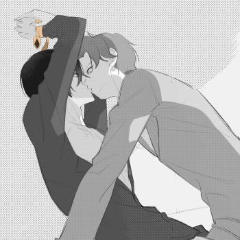 残次品陆林林静恒陆必行同人priest绘画作品