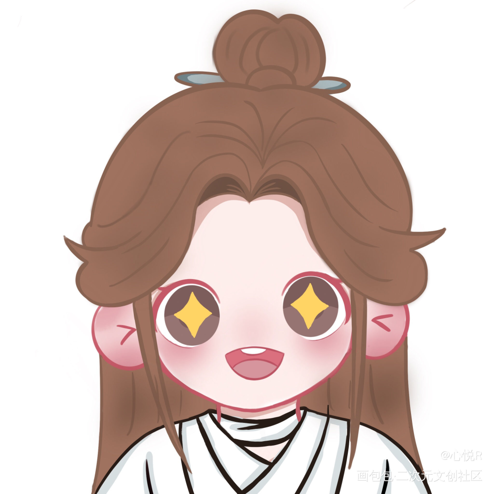 谢怜小可爱_天官赐福花怜谢怜绘画作品
