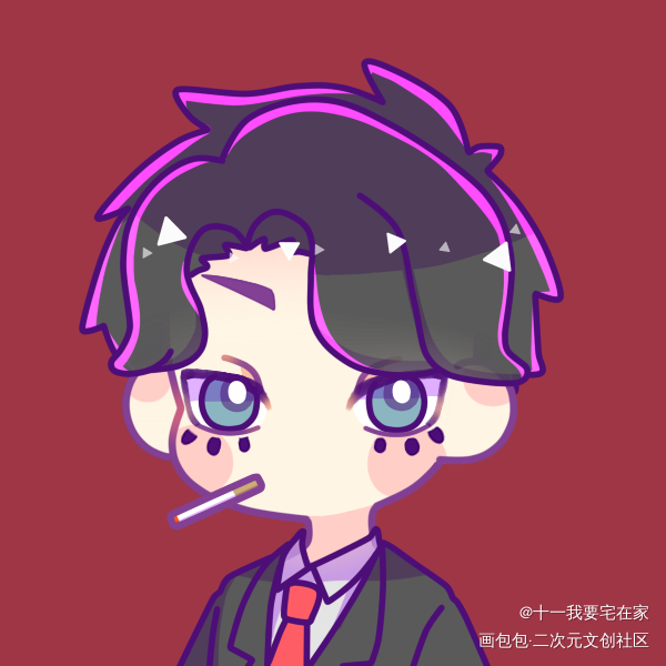 简哥_你却爱着一个傻逼李简绘画作品