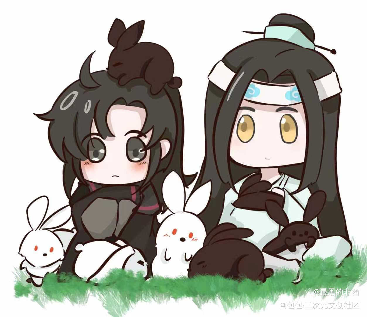 魏婴，他在想什么_魔道祖师忘羡绘画作品