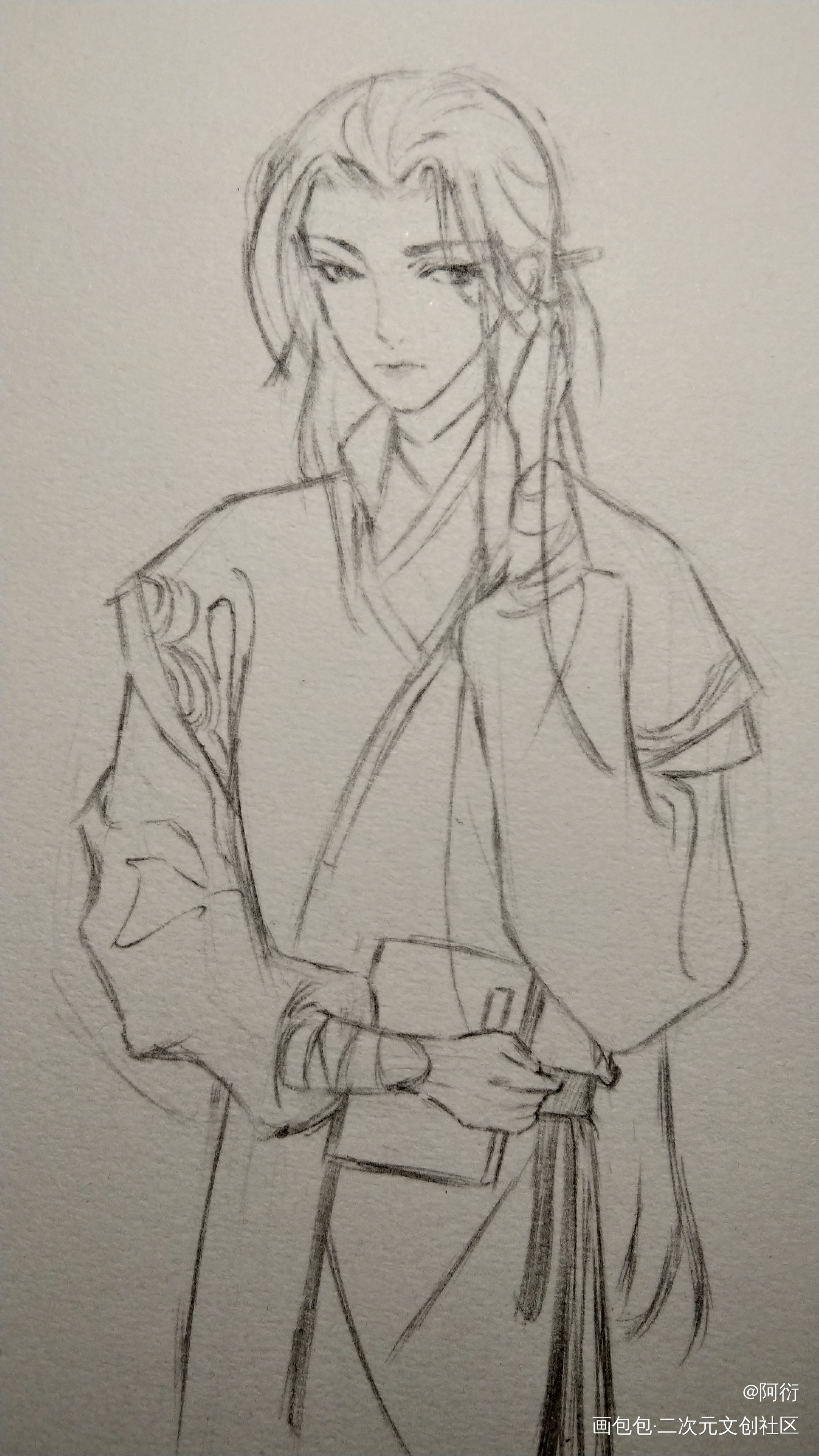 临摹一个师昧_二哈和他的白猫师尊师昧手绘我要上首推临摹绘画作品