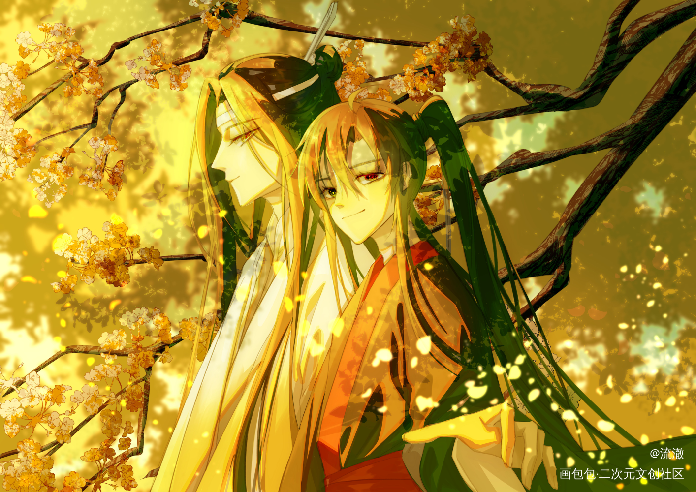忘羡_魔道祖师忘羡古风绘画作品