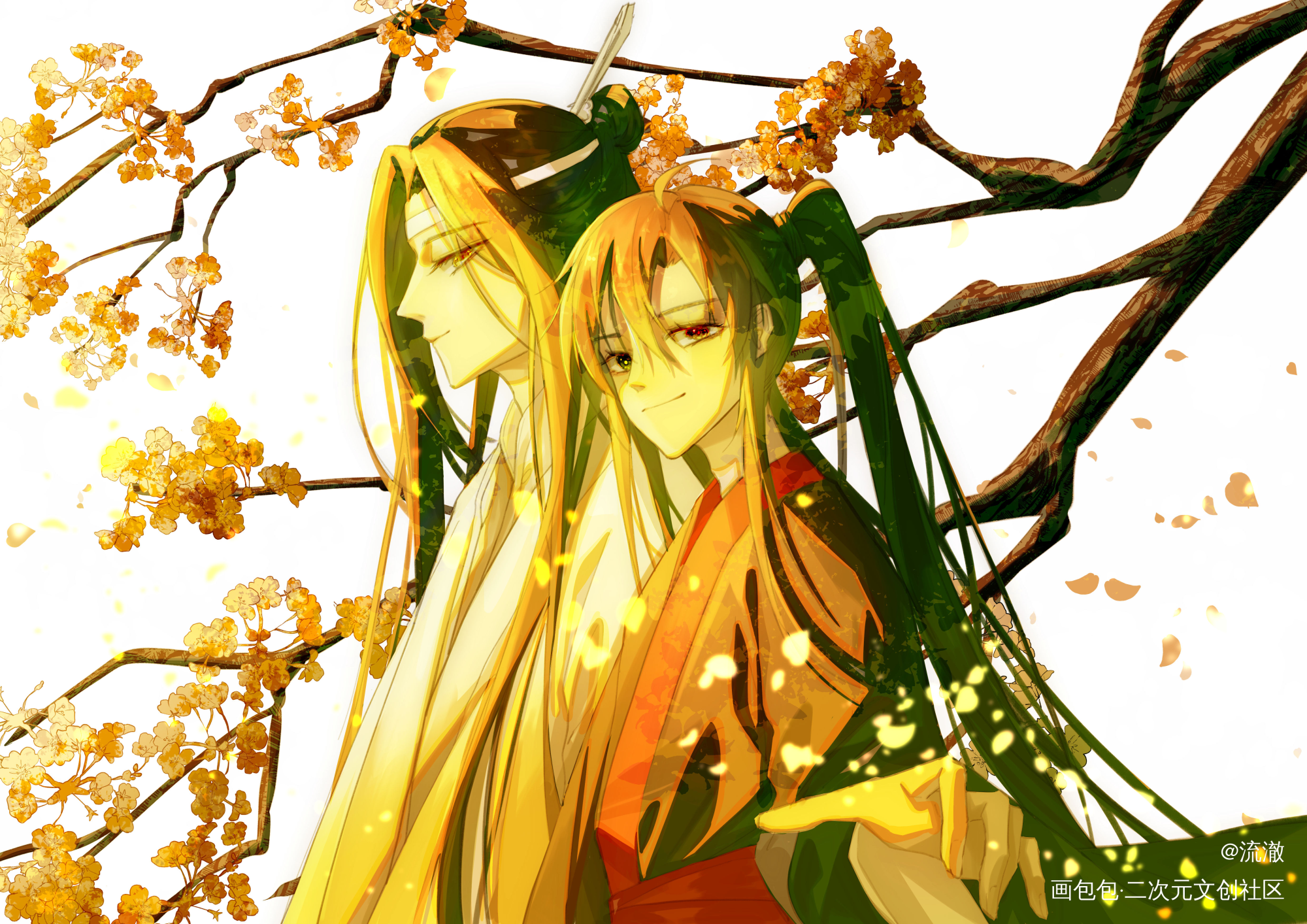 忘羡_魔道祖师忘羡古风绘画作品