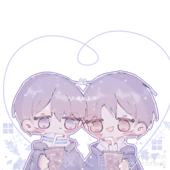 朝俞_木瓜黄伪装学渣朝俞日系q版绘画作品