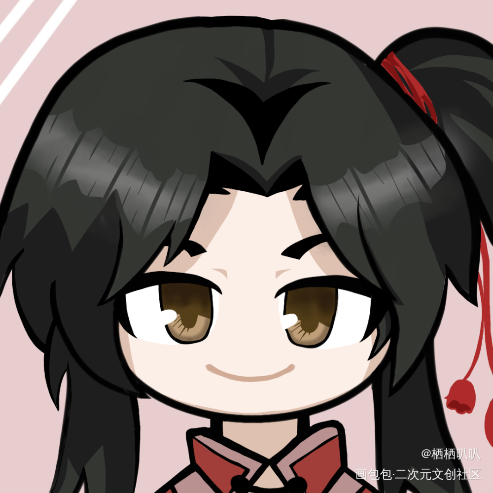 天官赐福_天官赐福花怜绘画作品