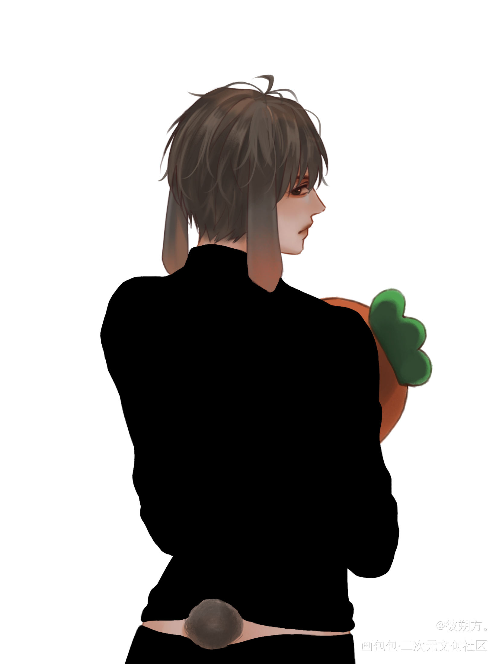 _垂耳执事陆上锦言逸陆言绘画作品