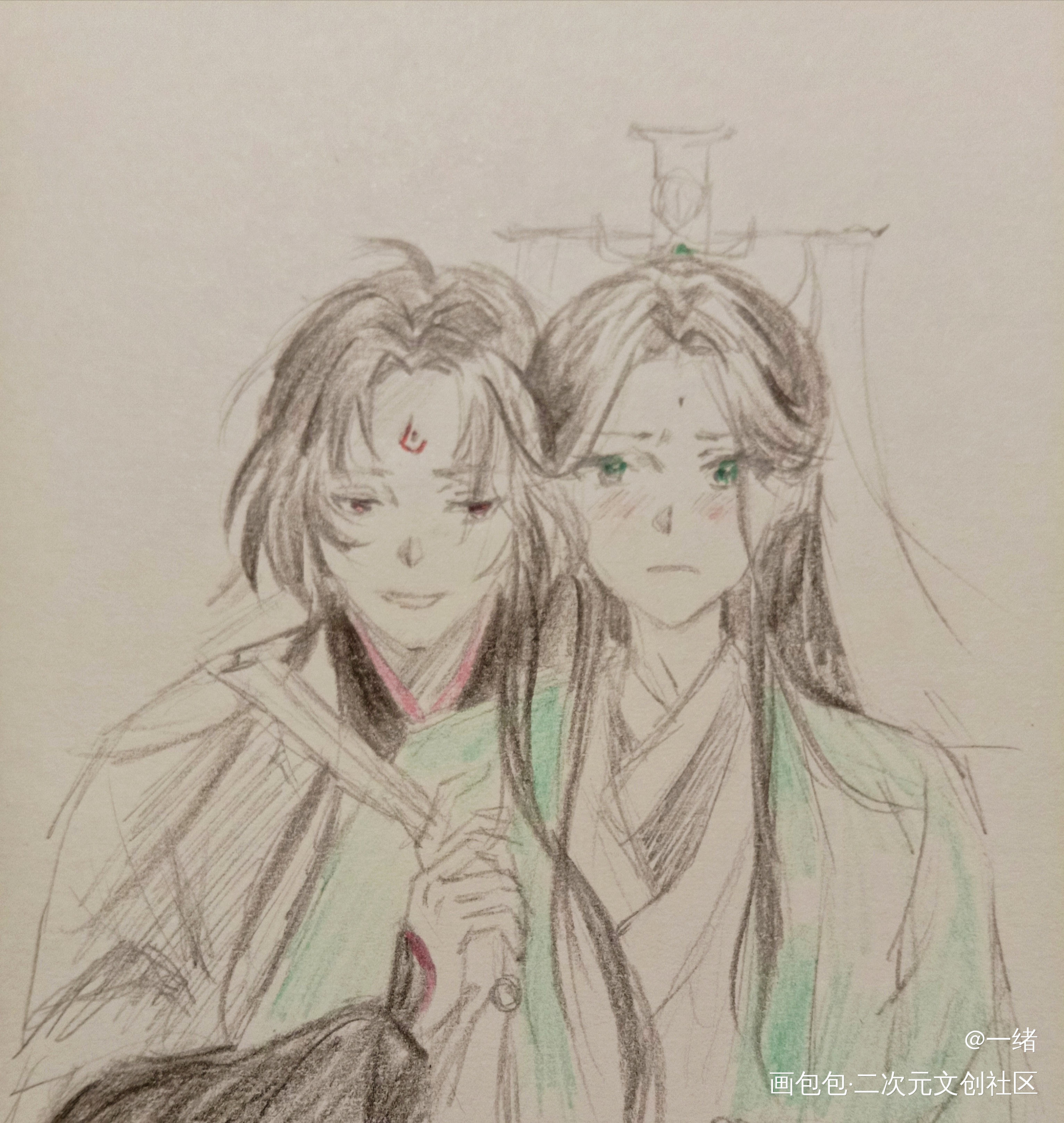 冰秋_冰秋手绘临摹绘画作品