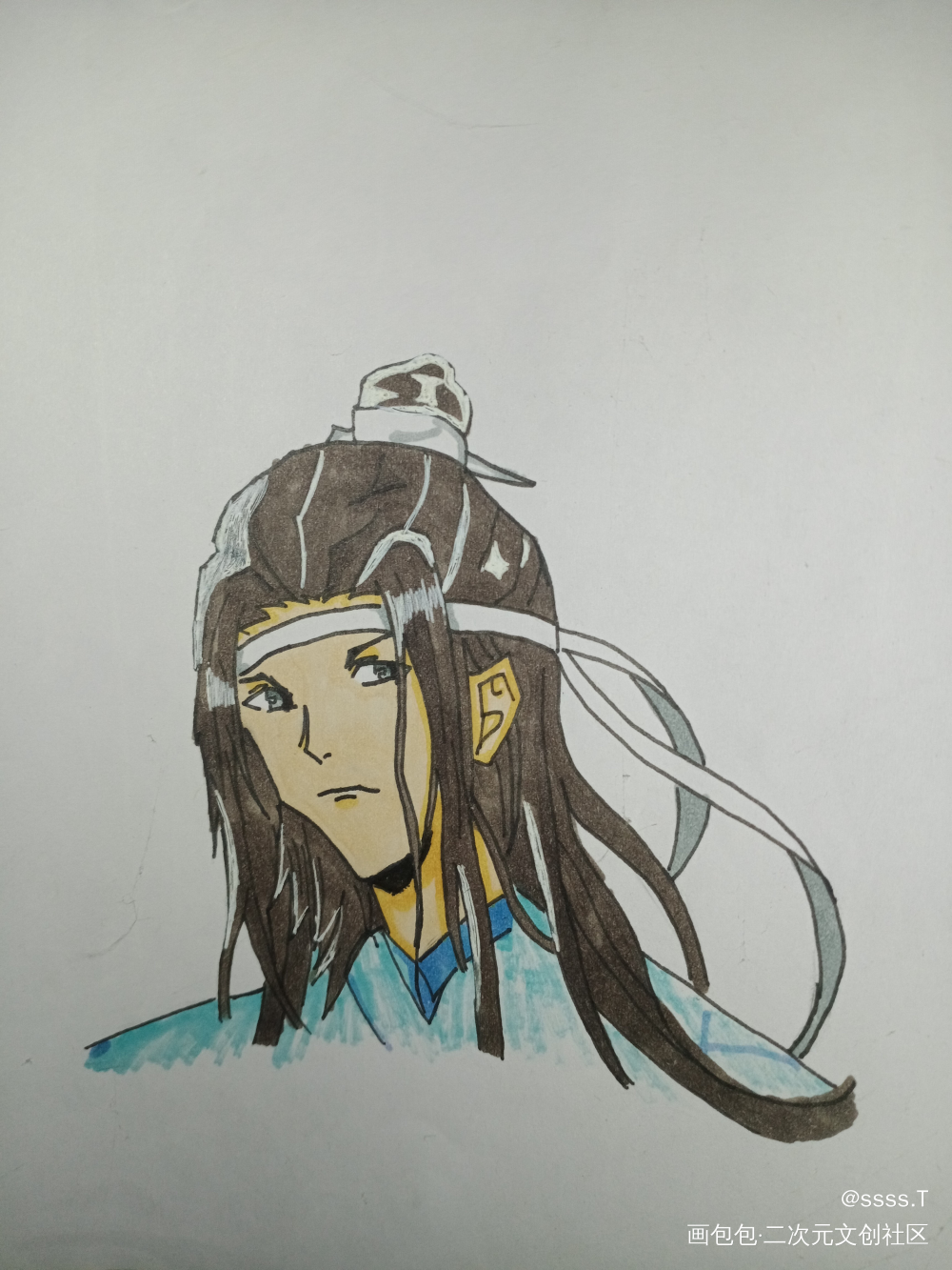_魔道祖师忘羡绘画作品