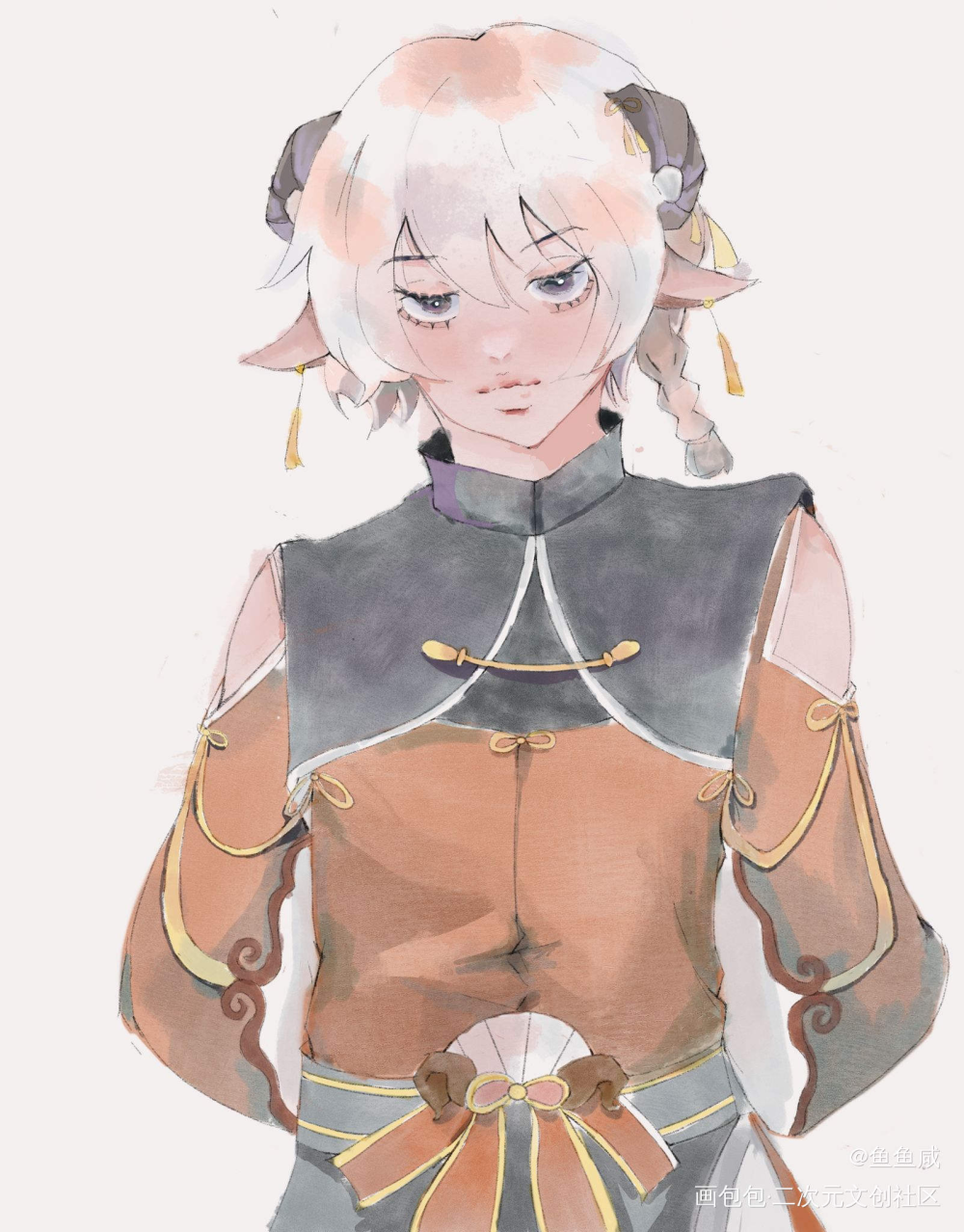 _平涂绘画作品