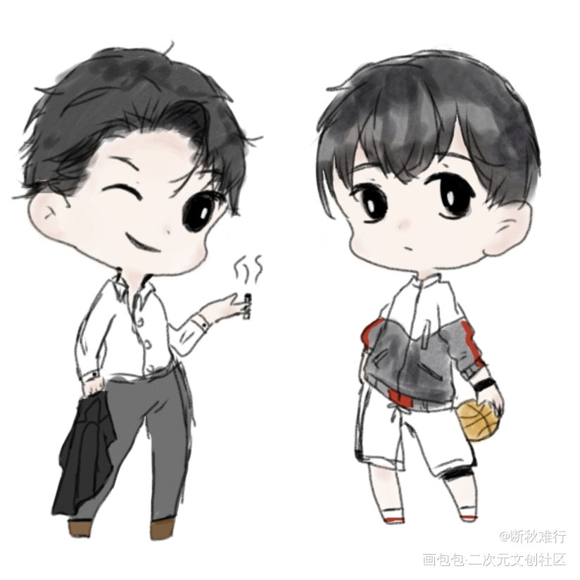 _你却爱着一个傻逼188男团李简绘画作品