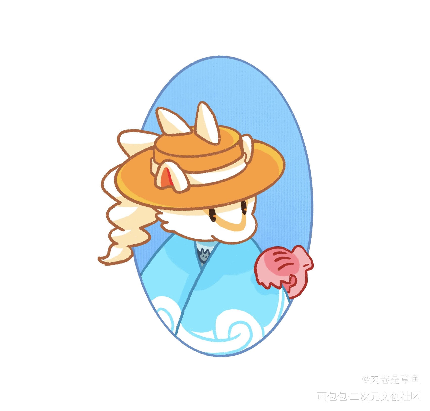 沙滩_光遇Q版条漫绘画作品
