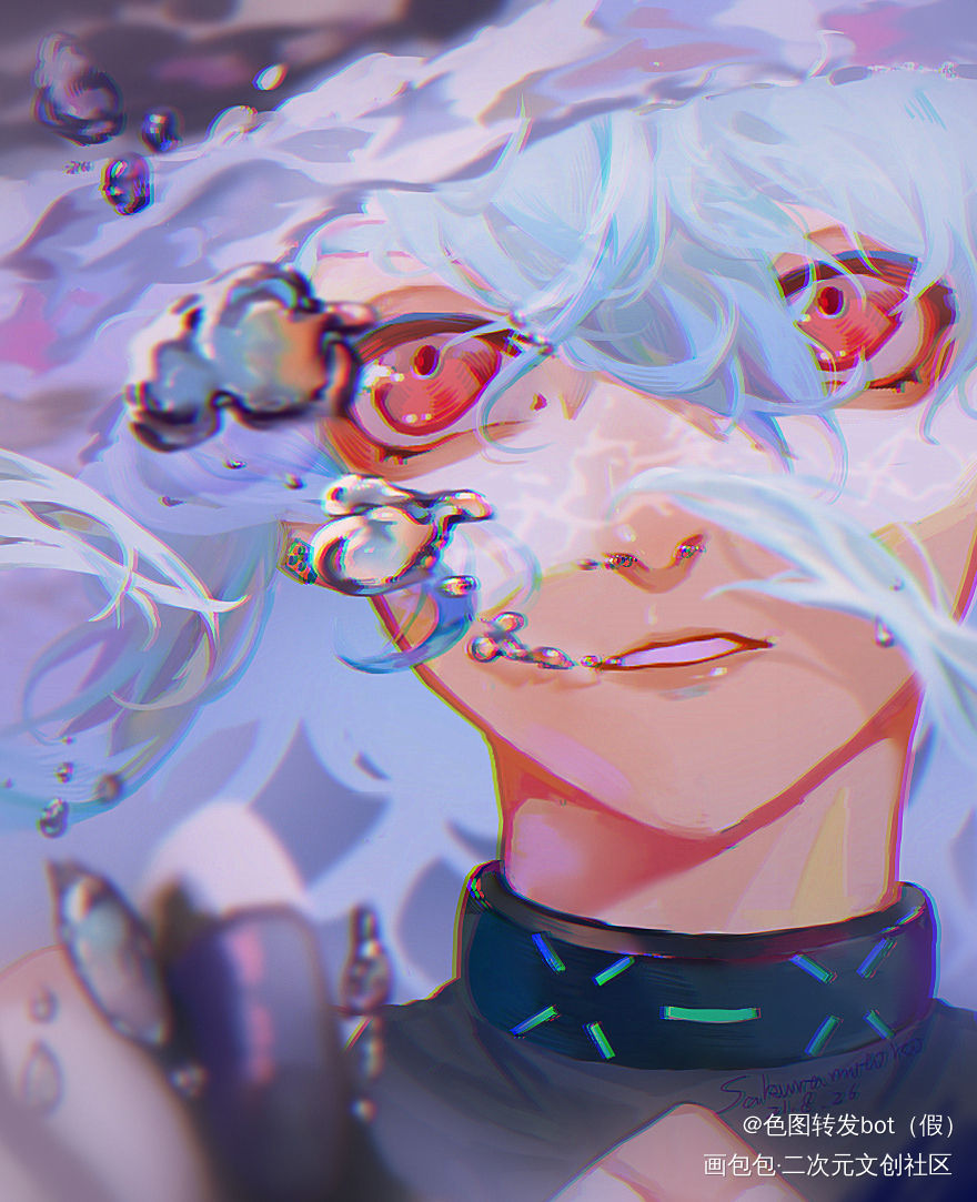 _明日方舟厚涂绘画作品