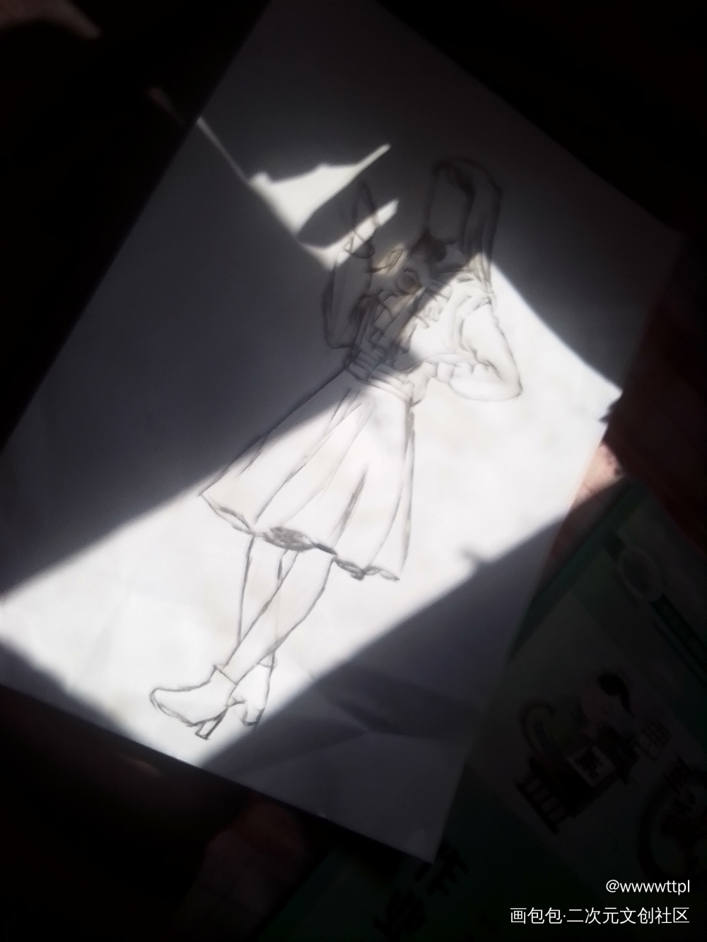 慢慢学_手绘绘画作品