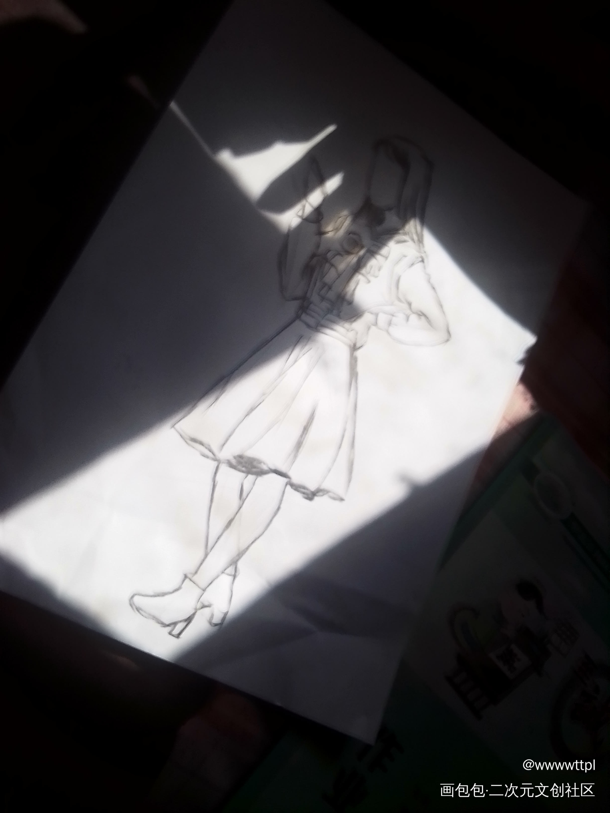 慢慢学_手绘绘画作品