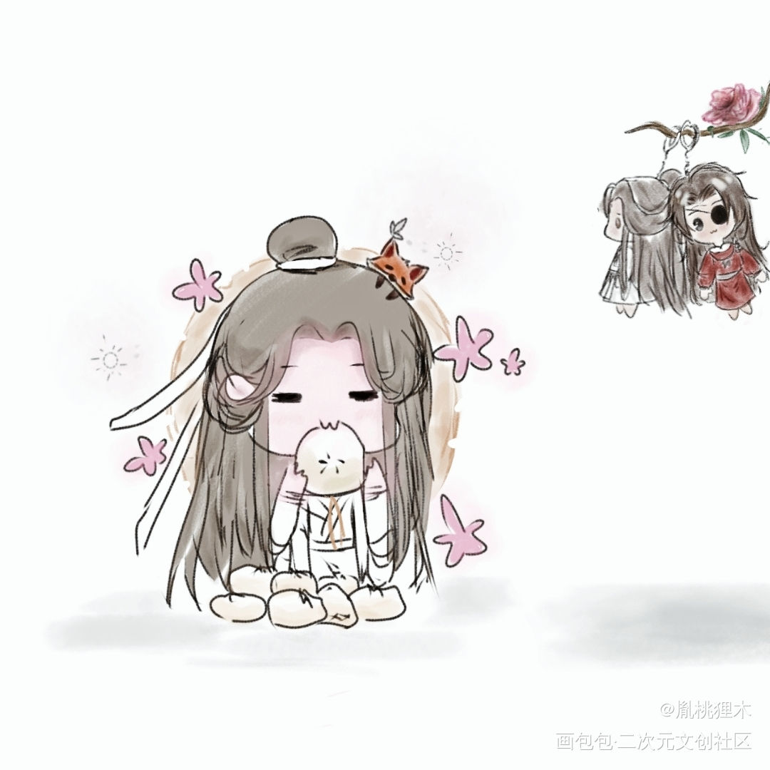 _天官赐福谢怜绘画作品