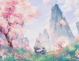 如果你需要我的帮助，我会尽全力_绘画作品