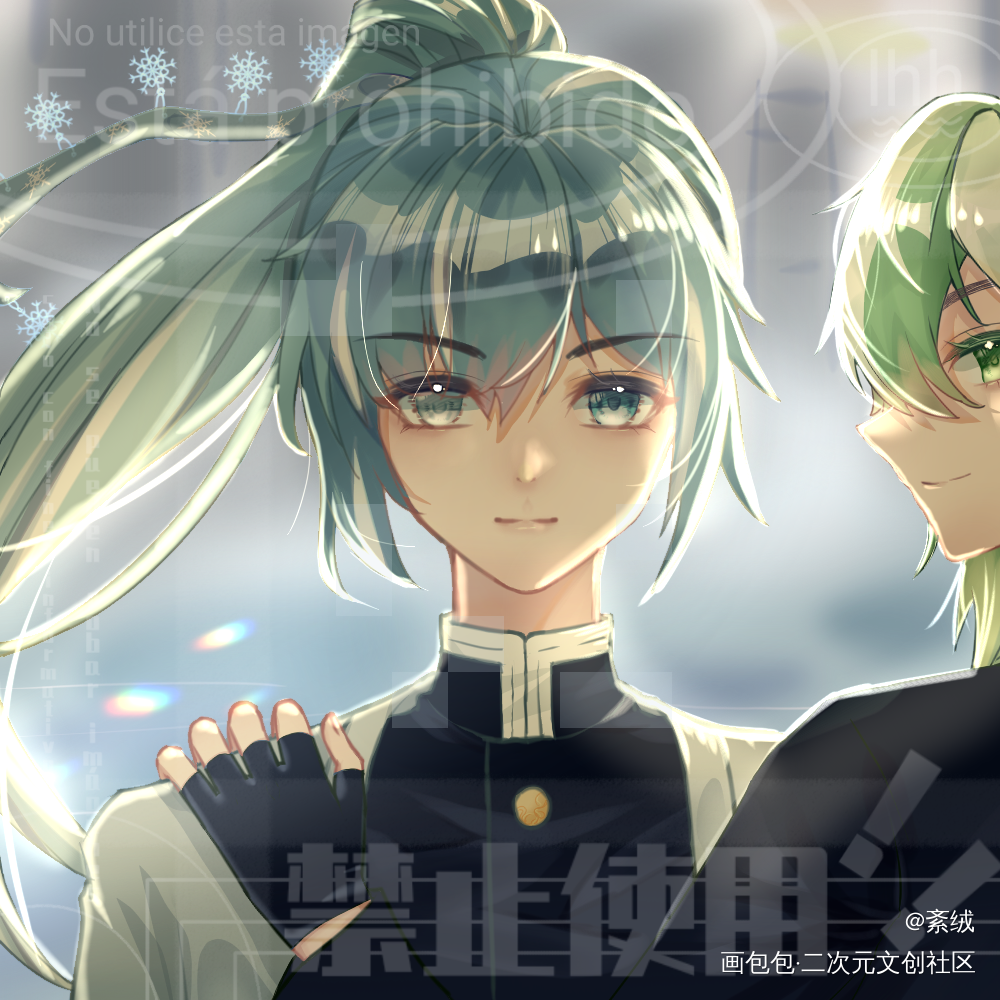 最近的稿子٩( ᐛ )⸜︎_约稿绘画作品