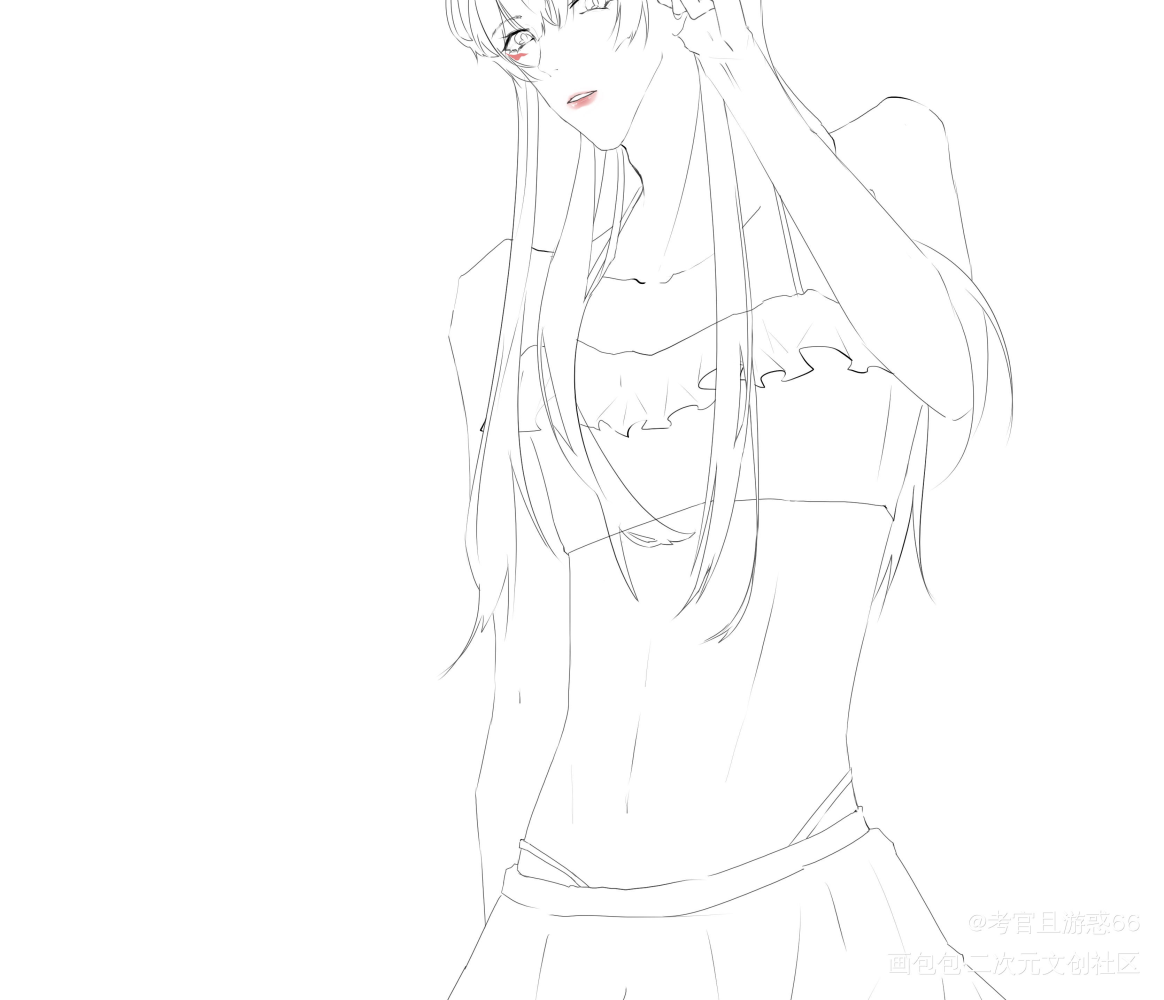 女装泳衣方觉夏_营业悖论方觉夏稚楚绘画作品
