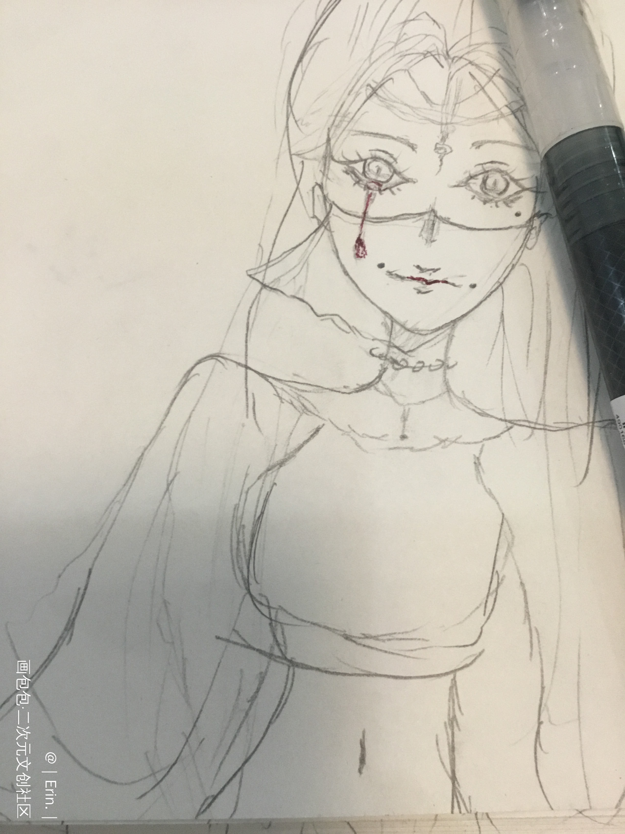 萌新_手绘绘画作品