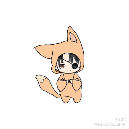幼花•狸_天官赐福花城手绘Q版我要上首推绘画作品