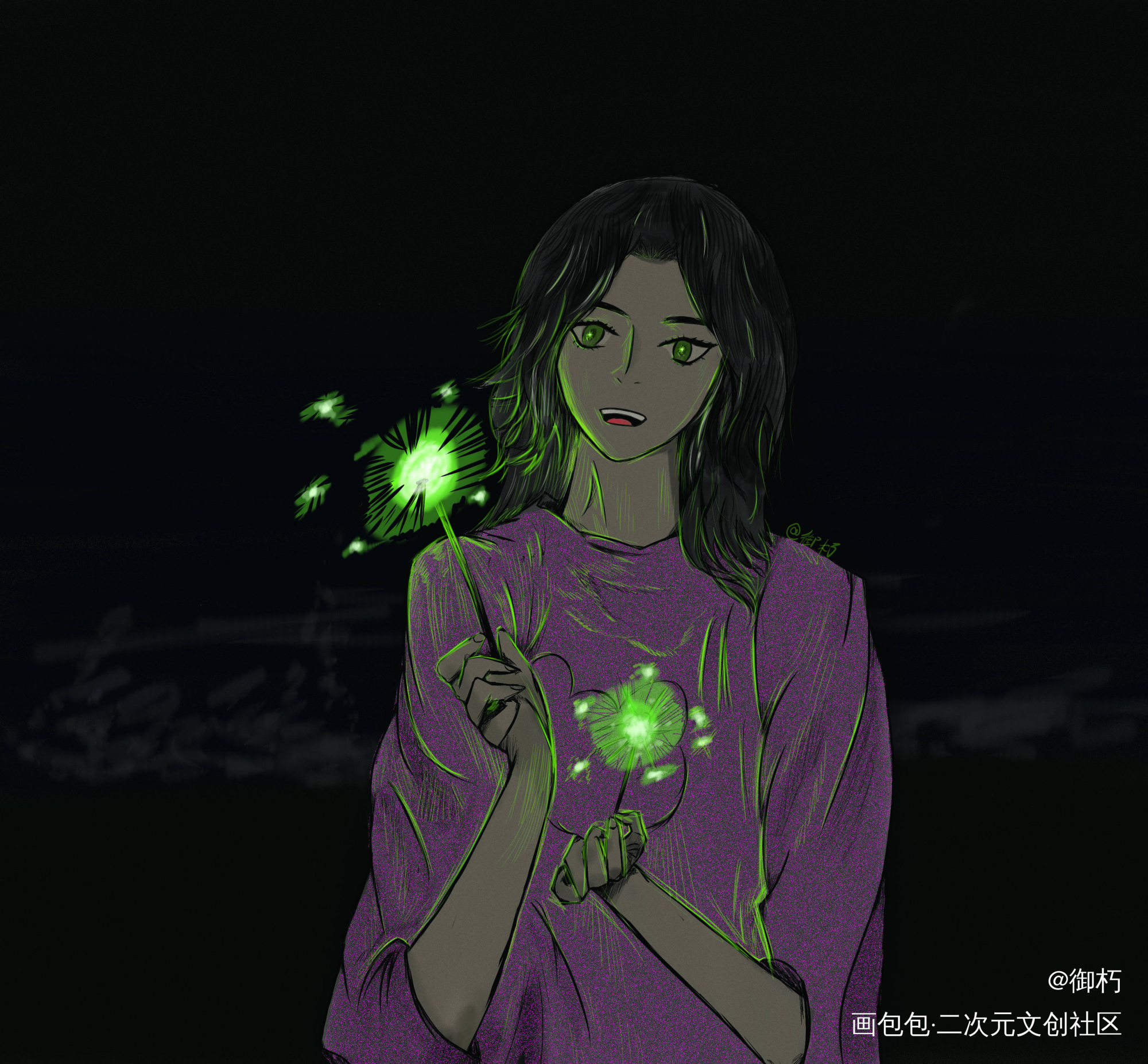 新手画画_板绘绘画作品