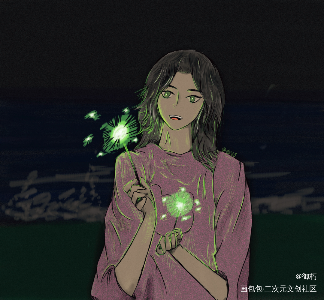 新手画画_板绘绘画作品