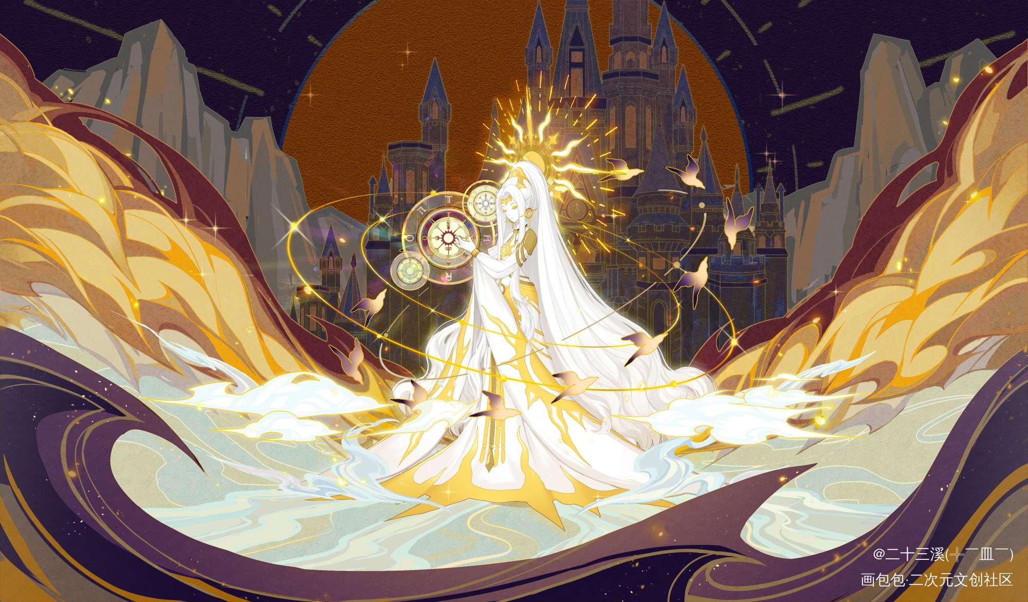 项目剧情图_厚涂日系我要上首推插画原创绘画作品