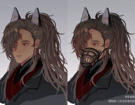 犬系冰冰_绘画作品