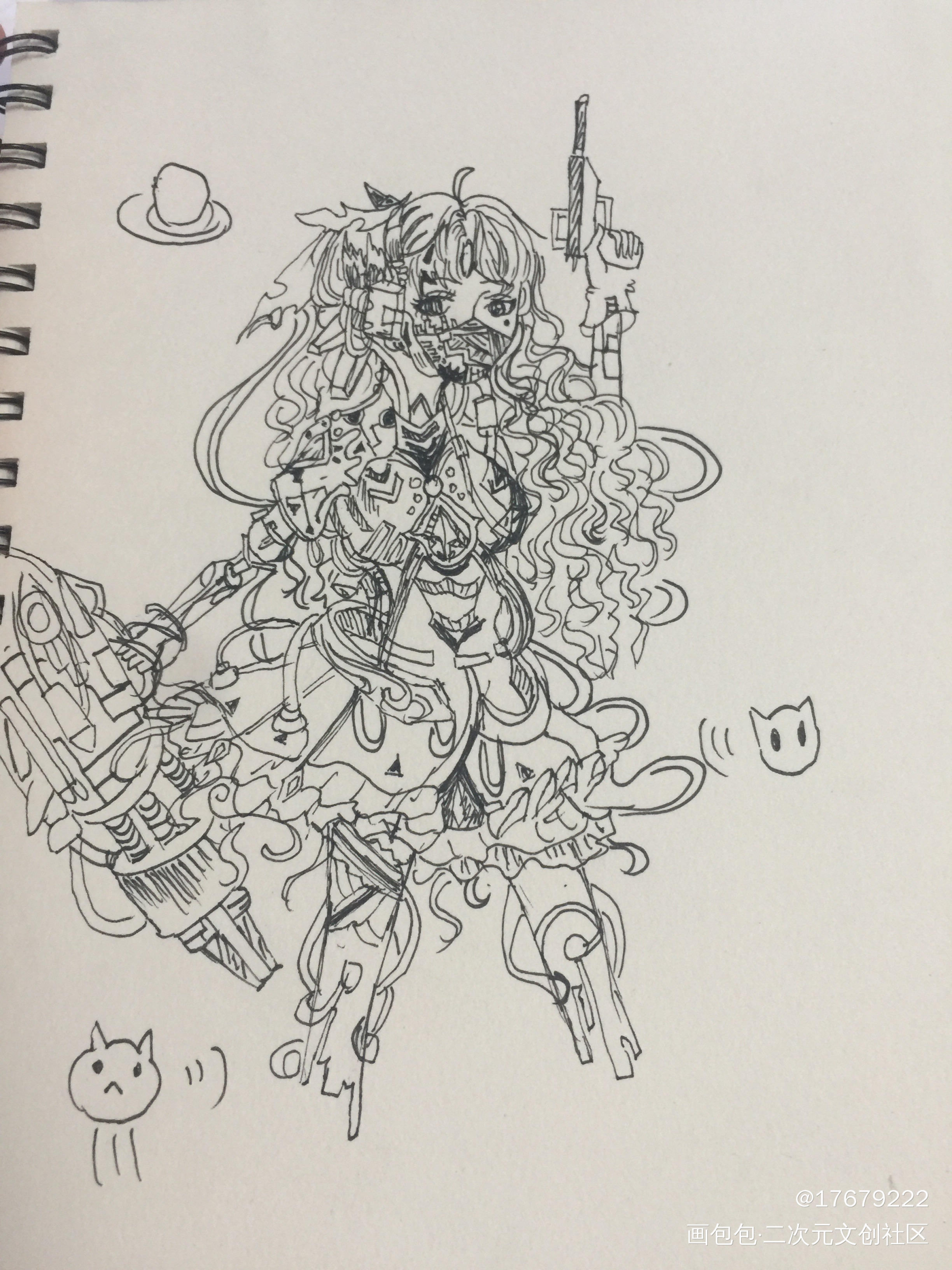 进步史_手绘绘画作品