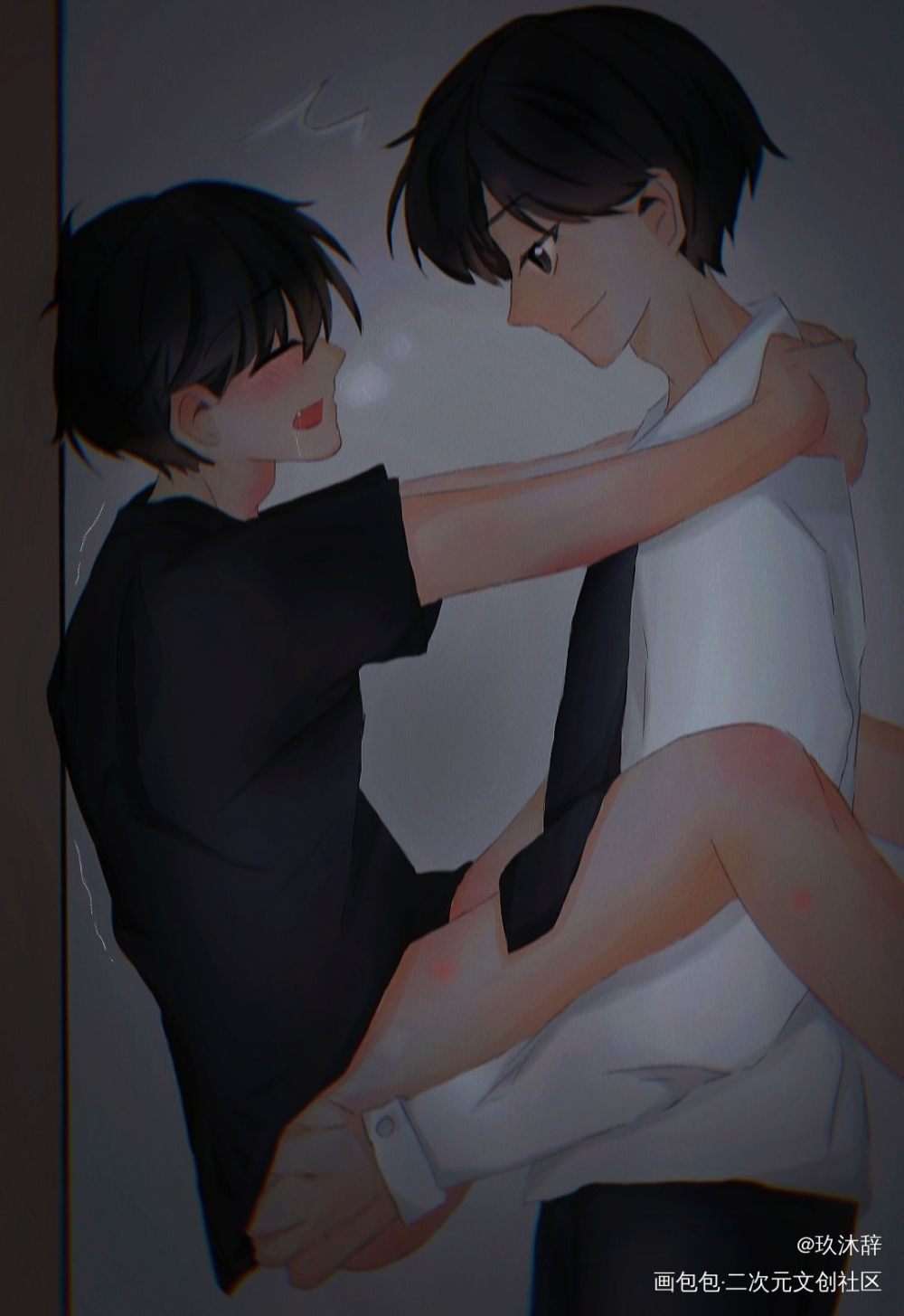“望仔，抓紧了~”_某某添望平涂我要上首推木苏里绘画作品