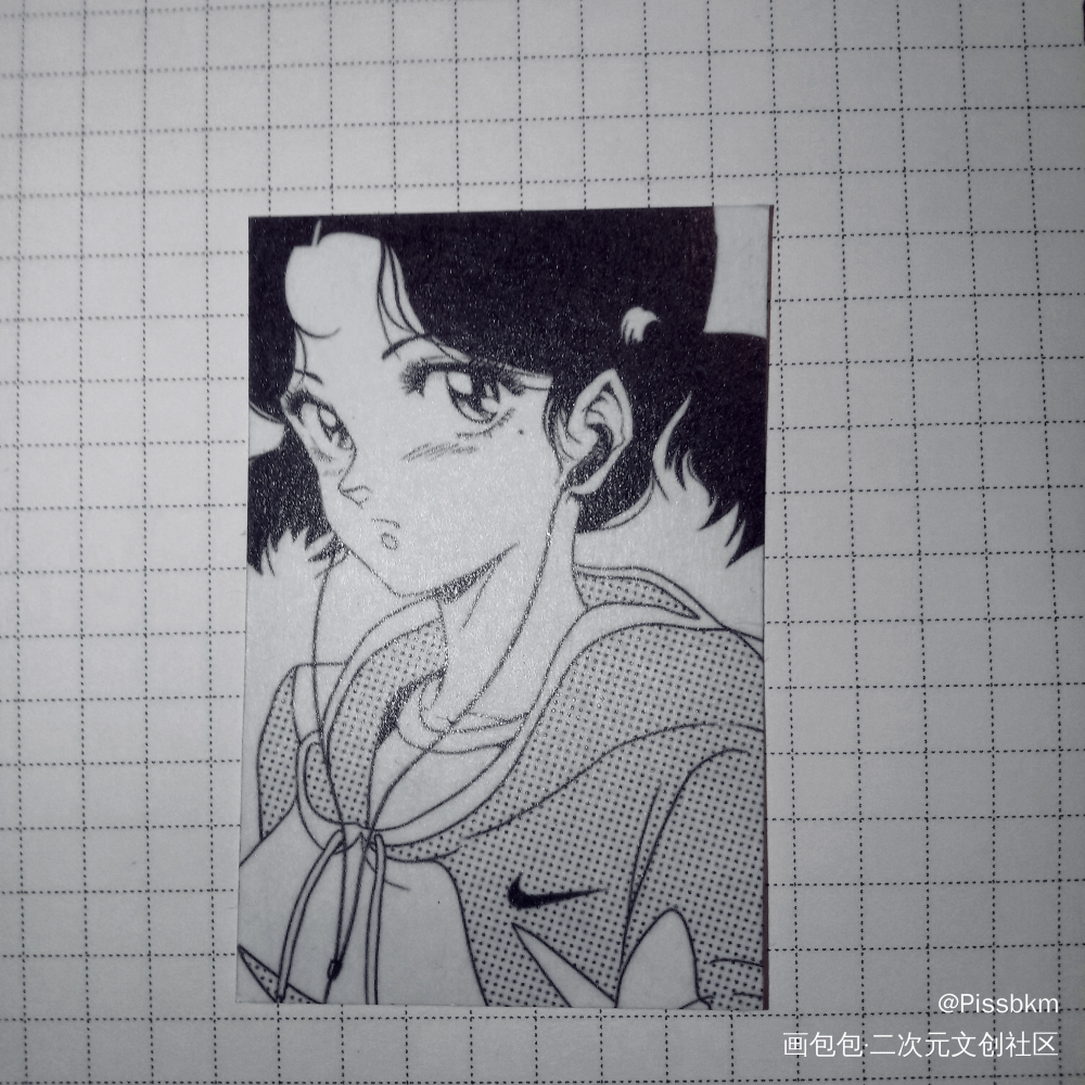 画_手绘少女临摹绘画作品