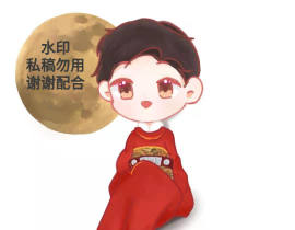 是黎叔叔，求开摊的一天_绘画作品