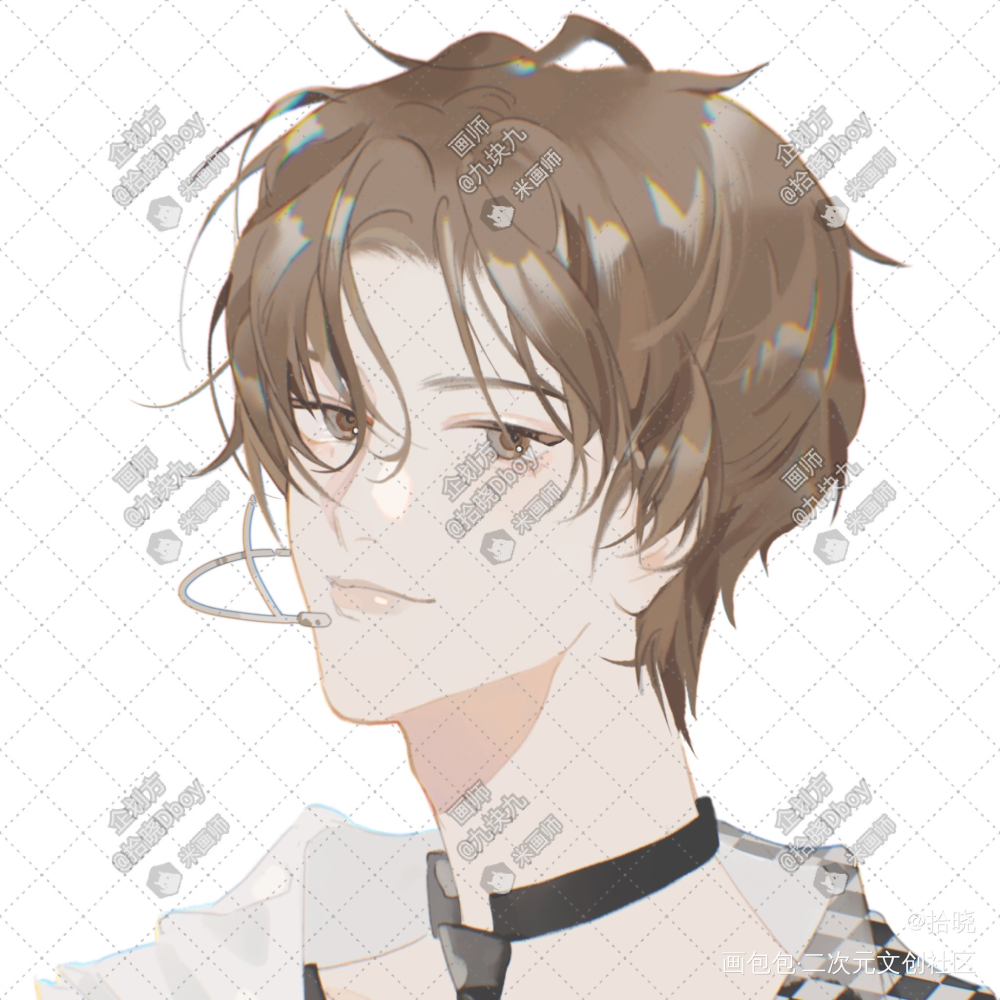 偶像洛温_188男团洛温绘画作品