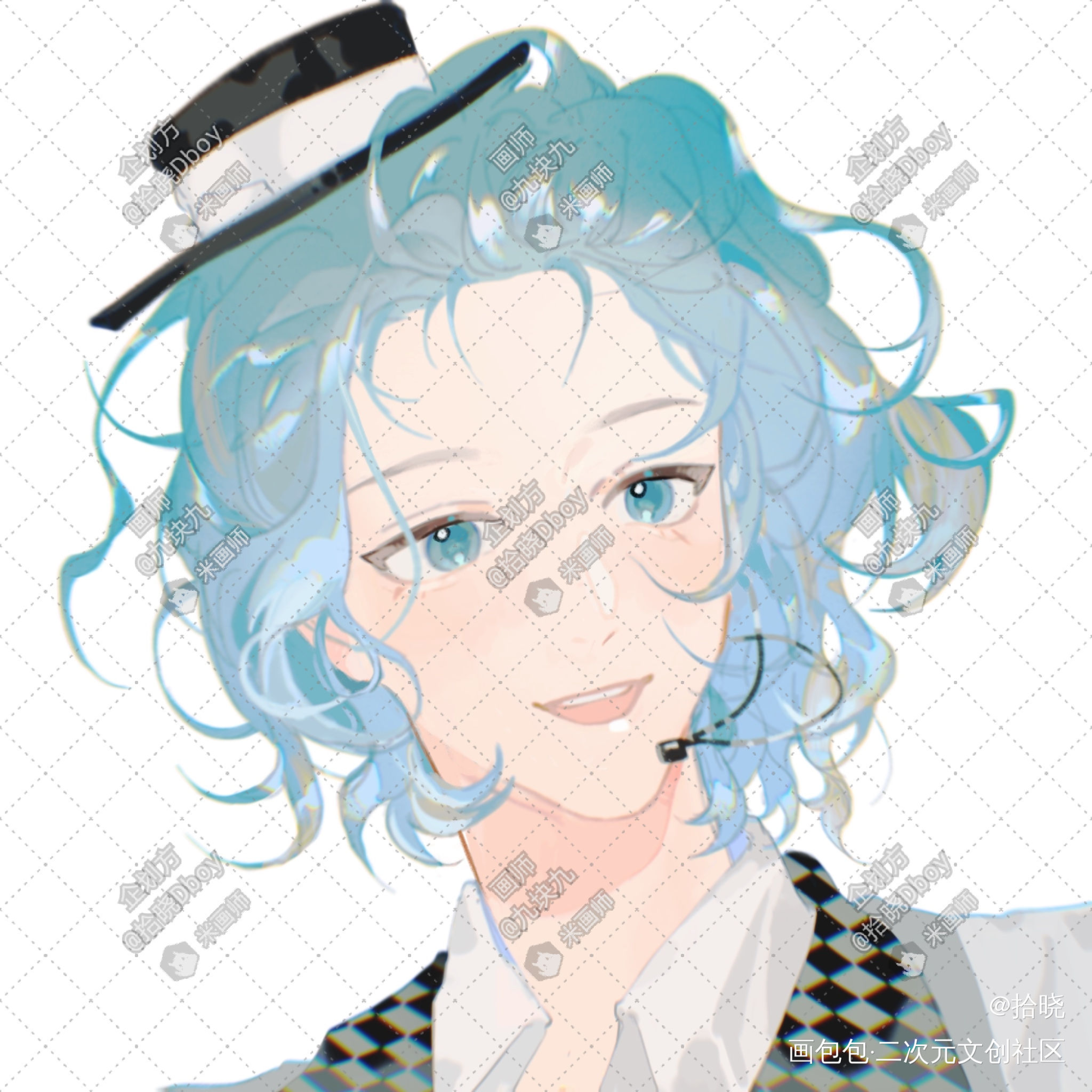 偶像洛温_188男团洛温绘画作品
