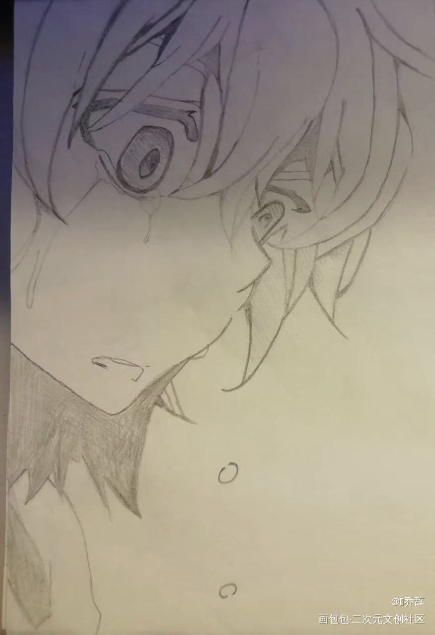 #百夜米迦尔_手绘终结的炽天使百夜米迦尔绘画作品