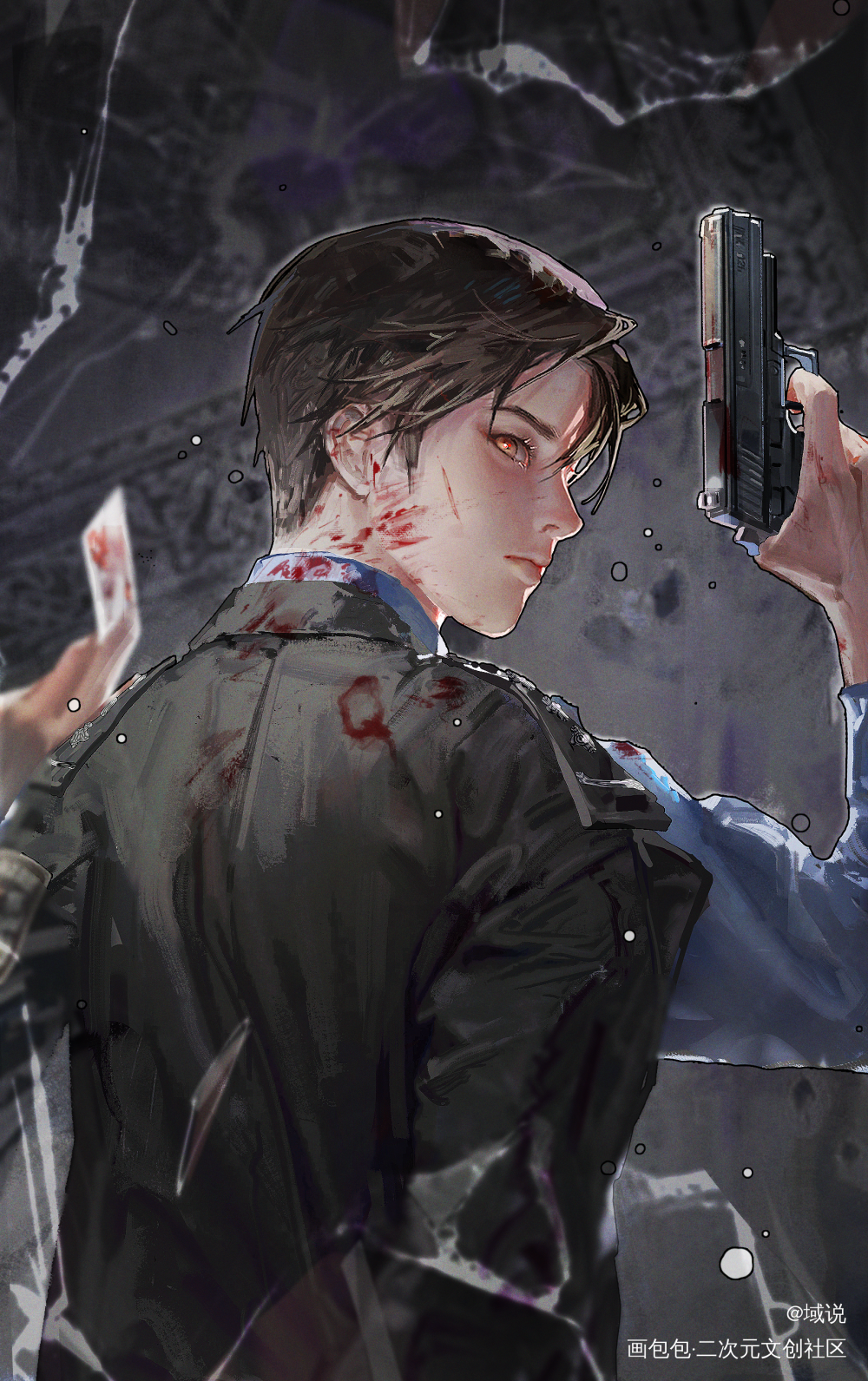 行动_破云江停淮上绘画作品