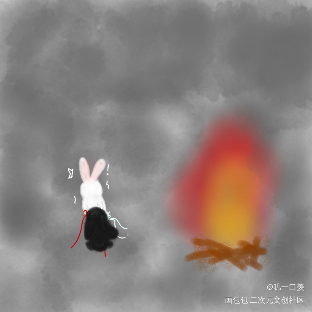 _魔道祖师指绘绘画作品