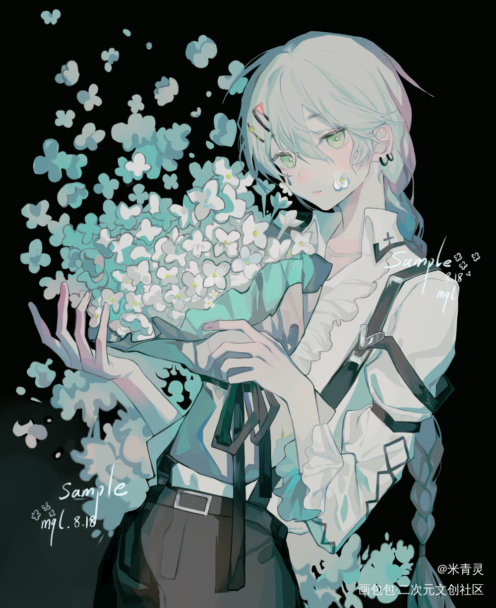 稿_厚涂日系板写绘画作品