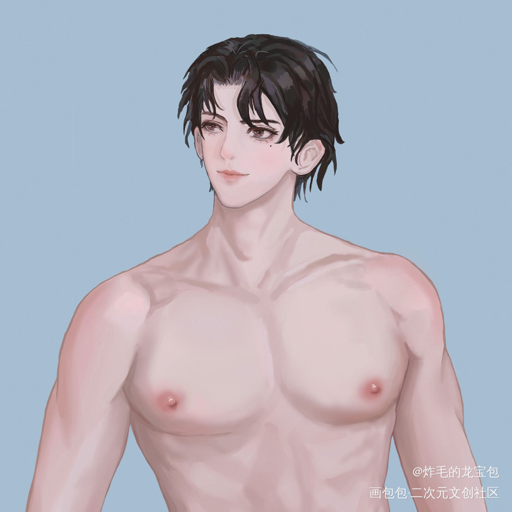 甜辛_谁把谁当真188男团赵锦辛绘画作品