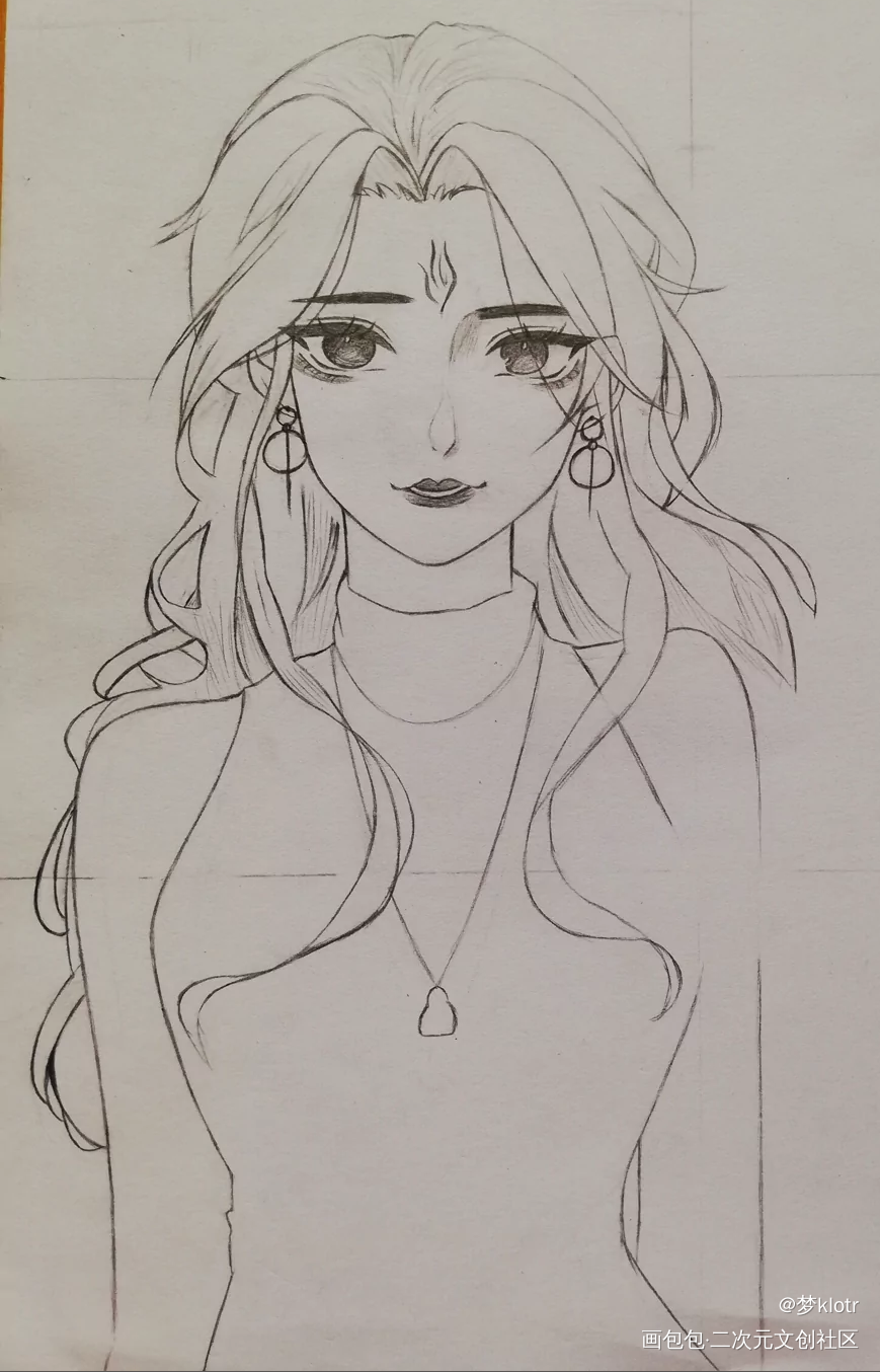 临摹_人渣反派自救系统洛冰河墨香铜臭临摹绘画作品