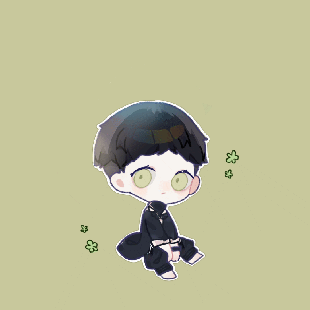 小俞√_小白杨188男团俞白白新羽俞风城平涂日系Q版同人绘画作品