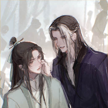 老晏头又来欺负阿峤啦_千秋宴沈绘画作品